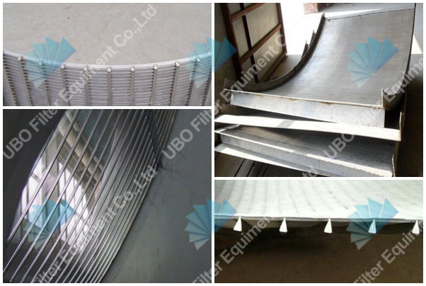 wedge wire arc screen for water treatment