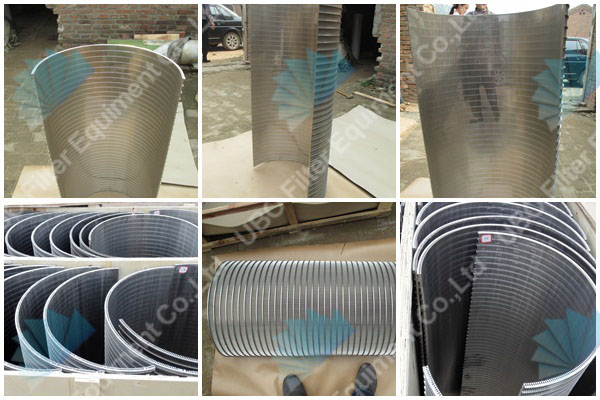 Wedge Wire Sieve Bends for Screening Sizing and Dewatering