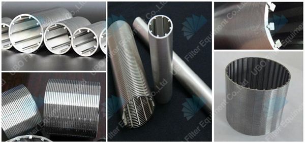 stainless steel wedge wire screen pipe for filtration