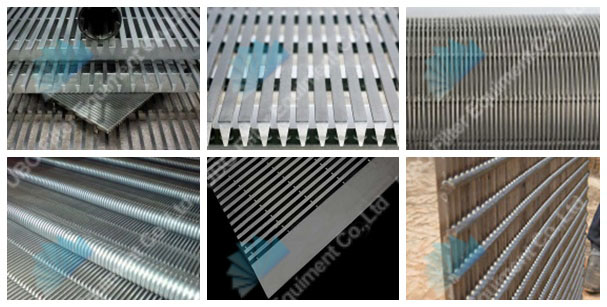 Stainless Steel Wedge Wire screen panels wedge wire screen