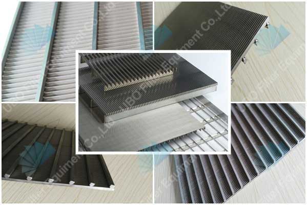 stainless steel wedge vee wire screen panel for filteration
