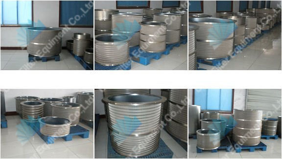 SS Wedge Wire Screen Cylinders Basket for Filtration