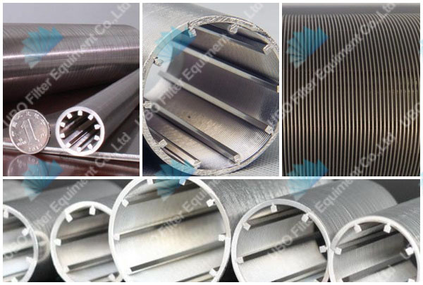 stainless steel wedge wire water intake screen tube
