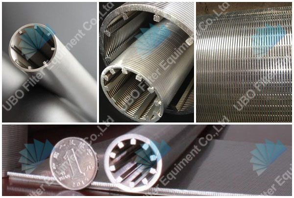 Wedge Wire SS wedge wire all-welded wire wrapped screen pipe