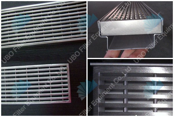 swimming pool stainless steel wedge wire grate