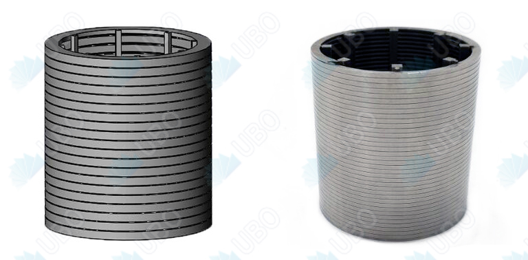 Stainless steel johnson wedge vee wire water filter screen tube for water well