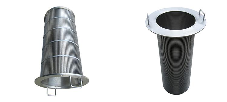 Johnson Type Wedge Wire Screen Cylinder Baskets for Wastewater Treatment