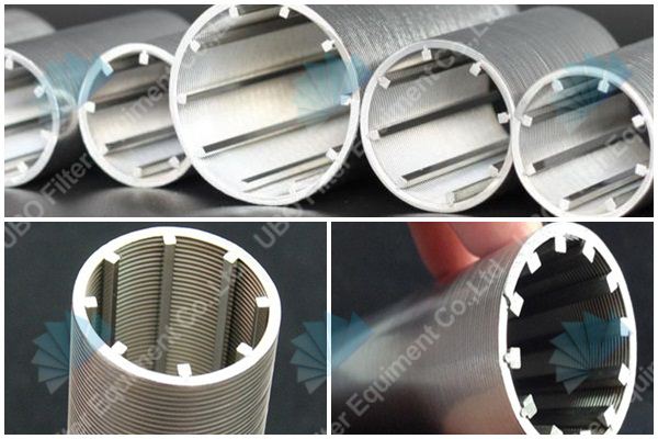 Wedge  stainless steel 304 Wedge Wire screen pipe
