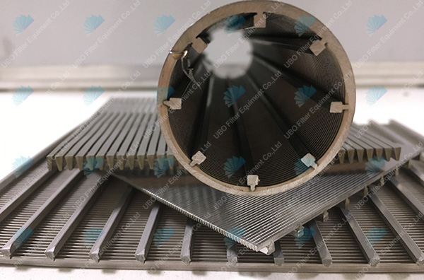 Fuction of UBO wedge wire screen product