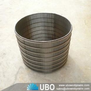 Stainless Steel Perforated Pipes Wire Slotted Tubes Screen