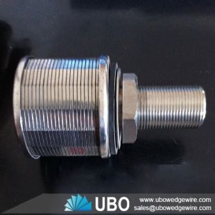 Stainless Steel Wedge Wire Johnson Screen Nozzle for Filtration