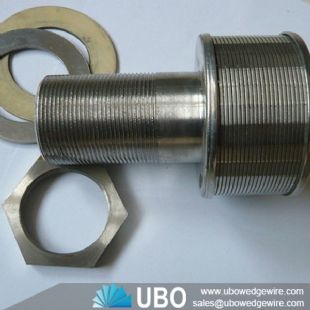 Stainless Steel Johnson wedge wire screen nozzle for Filtration Elements
