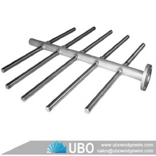 Stainless Steel Wedge Wire Header Lateral