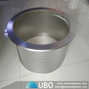 stainless steel outflow pressure screen basket