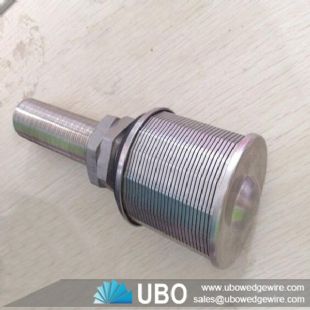 stainless steel wedge v wire screen nozzle filter