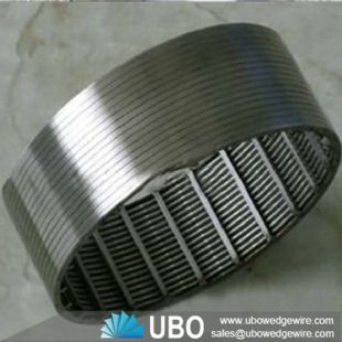low carbon stainless steel wedge V wire pipe