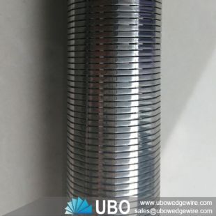 Stainless steel Johnson wedge wire slot screen pipe