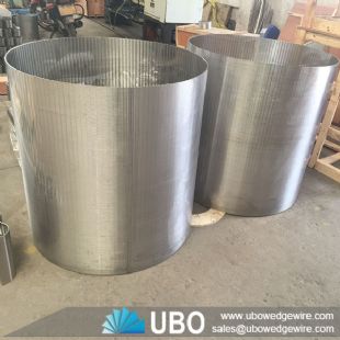 Wedge Wire Wedge Wire Rotary Drum Screen Cylinder