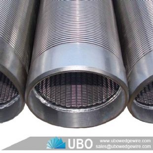 Stainless Steel Mesh Wedge Wrap Wire Water Well Johnson Screen Tube