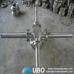 stainless steel wedge wire water filter distributor