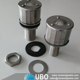 Stainless steel wedge wire screen filter nozzle used for sugar system