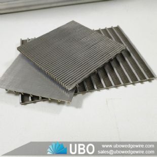 Stainless steel wedge wire slotted sieve screen plate