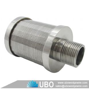 stainless steel Wedge v wire screen nozzle filter manufacturer