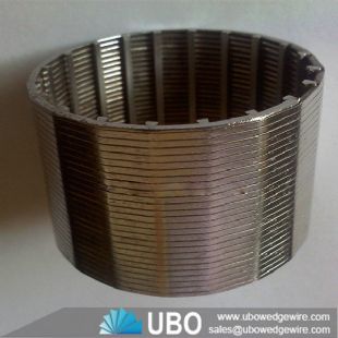 316L wedge wire cylindrical screen Johnson screen pipes for water well