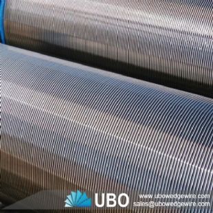 Wire-wrapped of stainless steel pipe