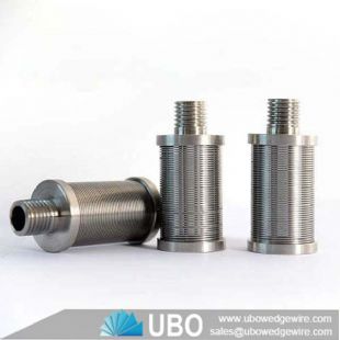 wedge wire nozzle and collector systems Softening of industrial water