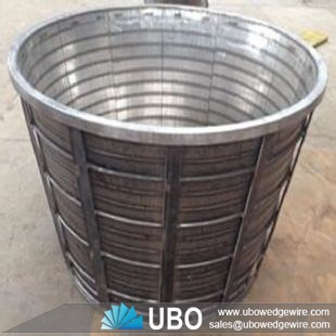 wedge wire baskets for centrifuge machines
