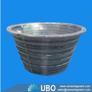 SUS304 Conical Centrifuge Basket for pulp screening and fractionation