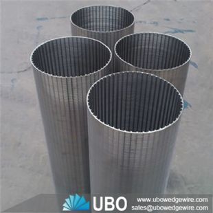 v wire wrap continuous slot water well screen factory