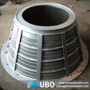 wedge wire well screen strainer baskets for Screw press Screens