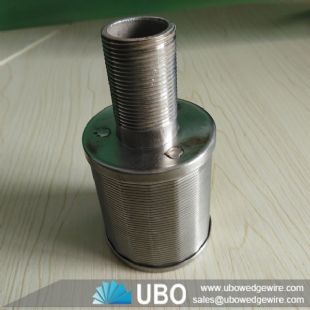 SS wedge wire single filter nozzle for industry filtration