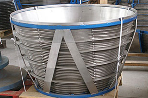 wedge wire screen basket for coal washing wedge wire screen basket for coal washing