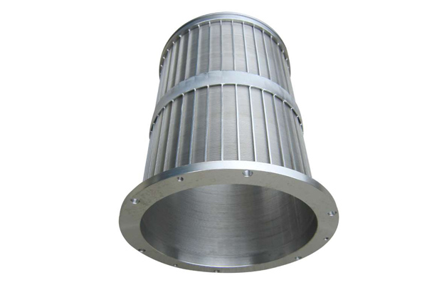 stainless steel Wedge Wire drum screen