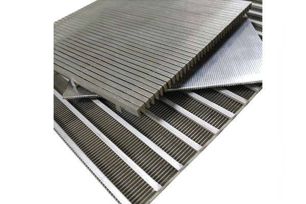 Flat wedge wire sieve screen plate supplier